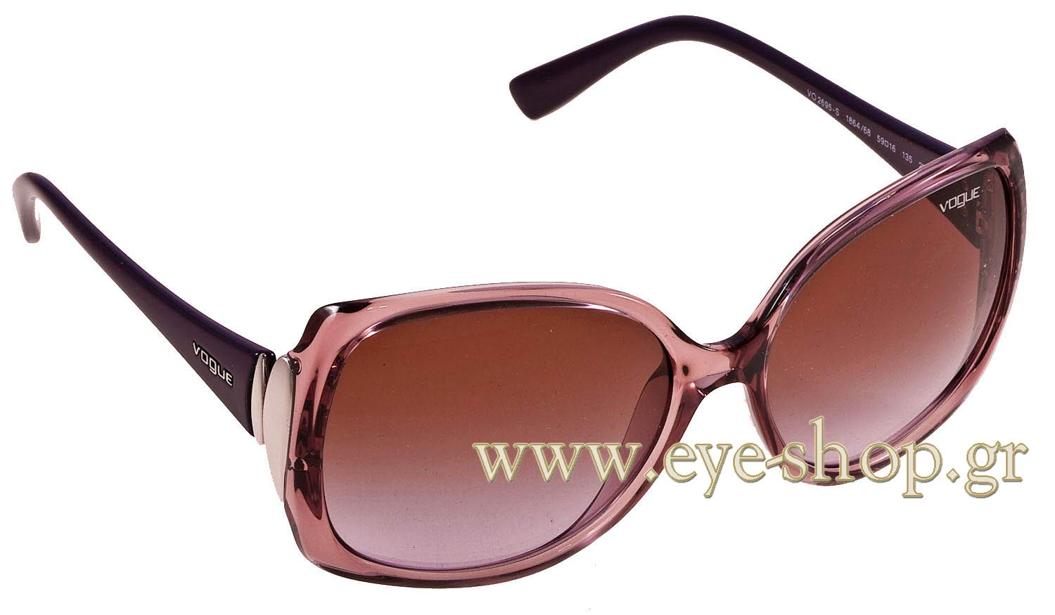 Vogue VO‎ 2695-S Sunglasses Sunglasses VO5426S - Dark Havana - Brown Gradient - Nylon  main image 4