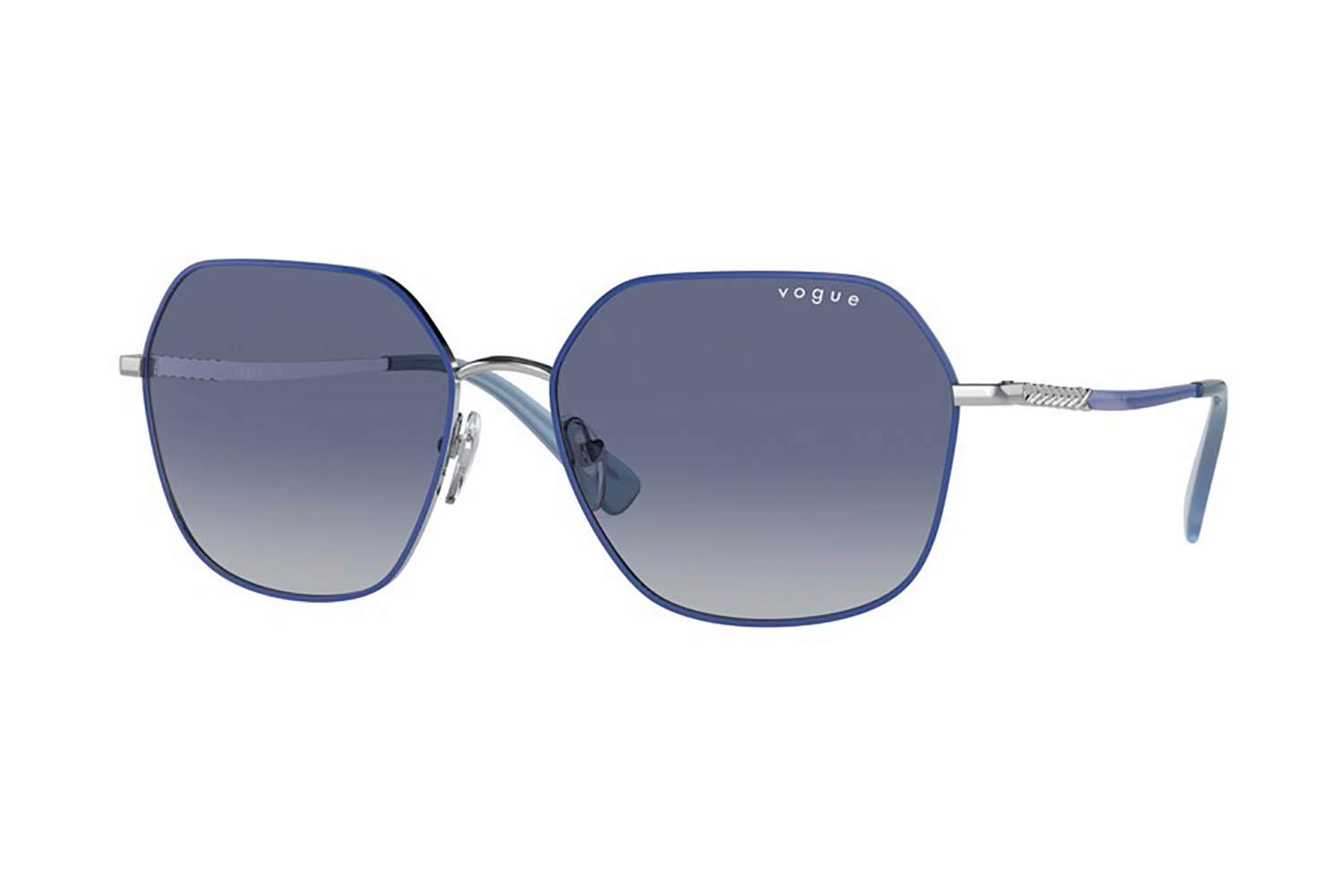 Vogue Women\'s Dark Blue and Silver Sunglasses! Vogue VO5429S sunglasses for women in Dark Blue main image 2