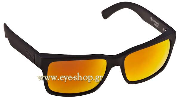 Sunglasses Von Zipper Elmore VZSU79 01 9092 Black Satin Lunar Chrome
