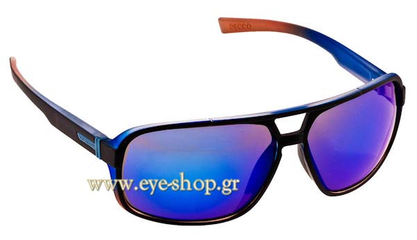 Sunglasses Von Zipper DECCO VZ SU03 BBB Blue Orange Satin ASTRO CHROME Frosteez