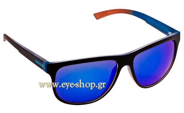 Sunglasses Von Zipper CLETUS VZ SCLE BBB Blue Orange Satin 9077 ASTRO CHROME Frosteez