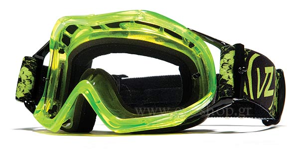 Sunglasses Von Zipper BUSHWICK XT MX GOGGLES Snake LIME - CLEAR 9113 CLEAR