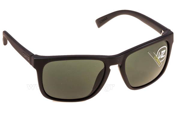 Sunglasses Von Zipper LOMAX VZ SLOM BKS Black Satin 9069 vintage grey