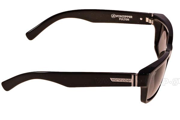 Von Zipper model Fulton VZSU78 color Polarized Grey Tri-Motion Black Gloss