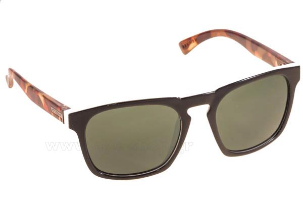 Sunglasses Von Zipper BANNER SMRFABAN-BTG BLACK WHITE TORTOISE / VINTAGE GREY