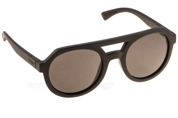 Sunglasses Von Zipper PSYCHWIG BKS Black Satin Grey