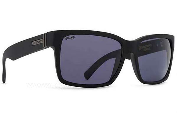 Sunglasses Von Zipper Elmore VZSU79 Black Steel Silver Grey Chrome