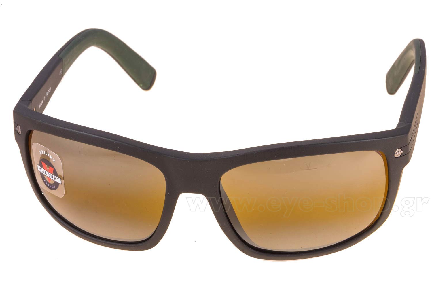 Vuarnet VL0002 OG Cat eyes. Black Sunglasses with Brown Mirrored Lenses. Sunglasses | Vuarnet VL0002 - ALEXANDER DAAS main image 4