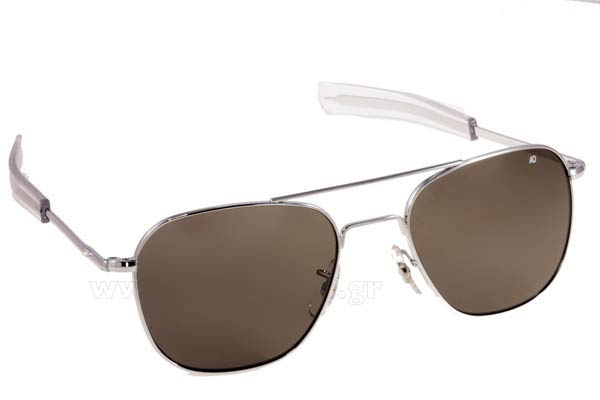 American-Optical ORIGINAL-PILOT Silver size 55 Sunglasses Price: 239,00