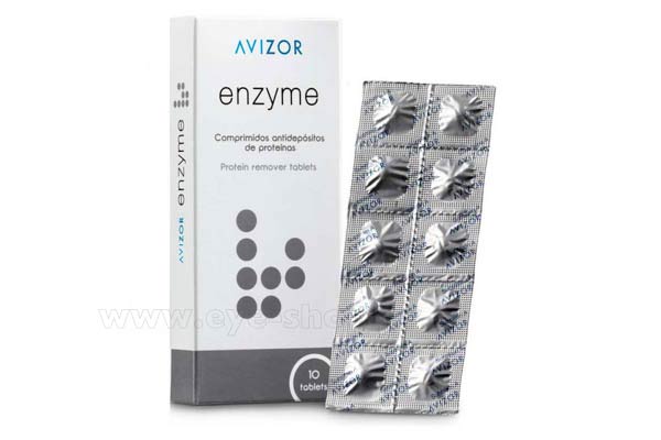 Contact lenses solutions cleaners  Avizor Avizor Enzyme 10tabs  