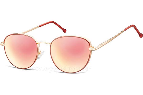 Bliss SPG918 A Pink gold Red size 52 Sunglasses Price: 65,78