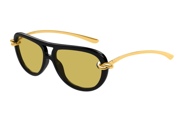 Bottega-Veneta BV1418S 001 size 58 Sunglasses Price: 453,00