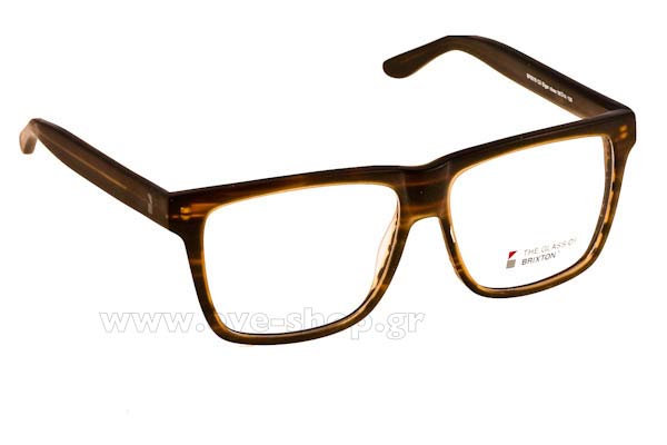 Brixton BF0016 ELGAR CLOSE C3 Matte Brown size 56 Eyewear Price: 80,00