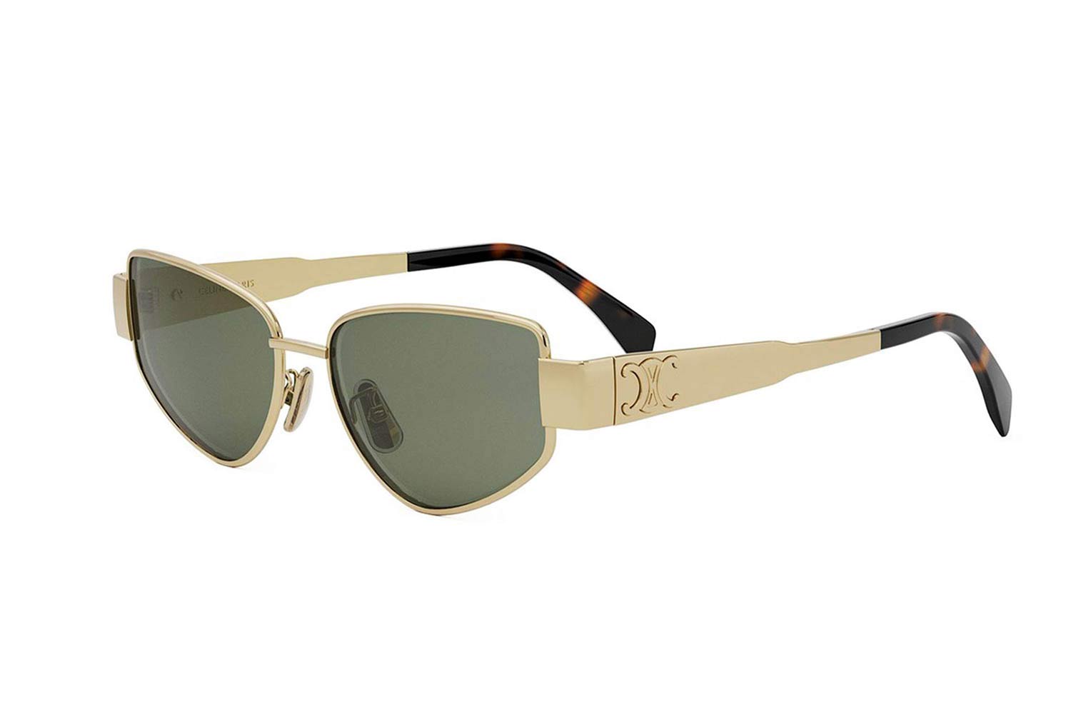 Celine CL40293U-Triomphe-Metal-cateye 30N size 54 Sunglasses Price: 417,88