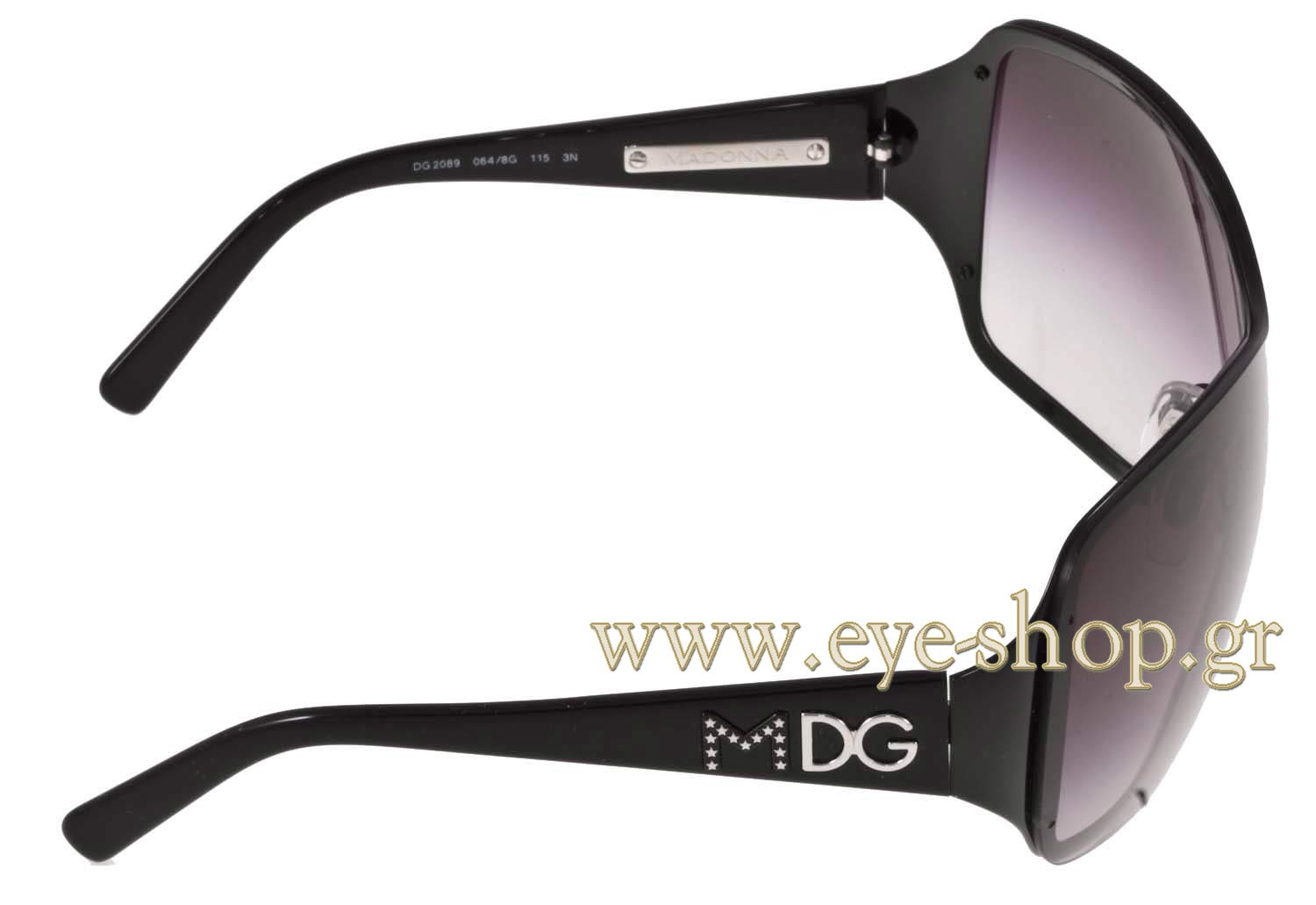 DOLCE GABBANA 2089 064/8G Sunglasses Women | Eye-Shop