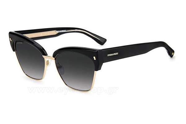Dsquared2 D2-0015S 2M2 9O size 57 Sunglasses Price: 198,80
