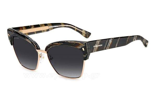 Dsquared2 D2-0015S 37N 9O size 57 Sunglasses Price: 206,49