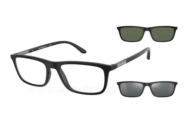 Emporio Armani 4160 50421W size 55 Eyewear Price: 124,98