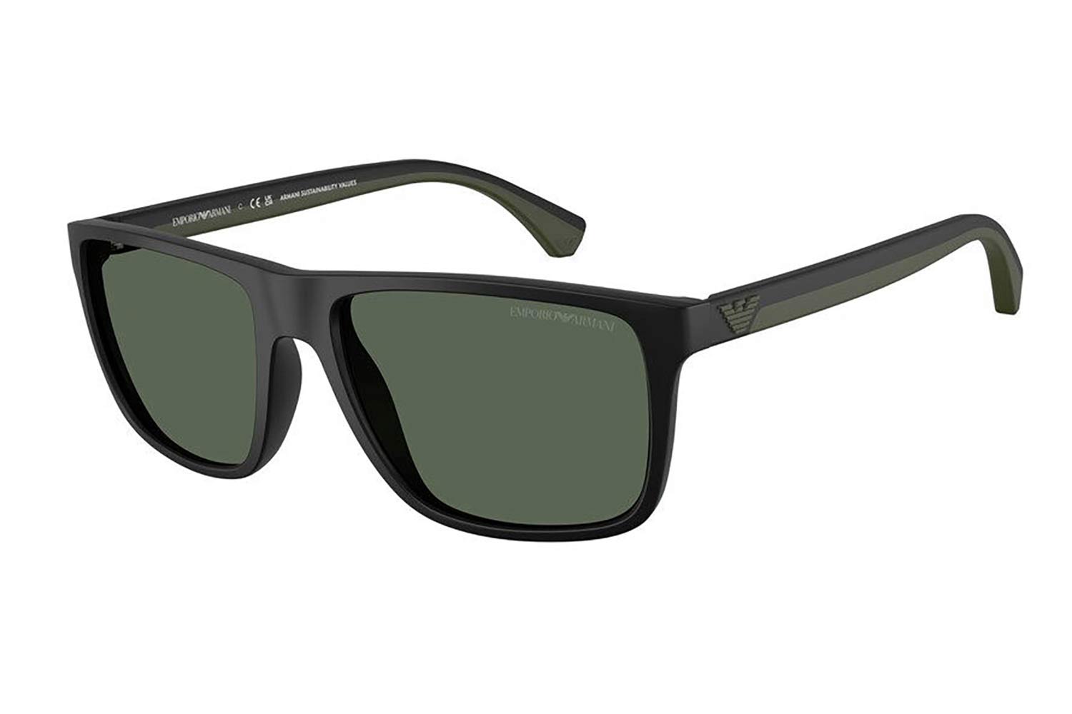 Emporio-Armani 4033 500171 size 56 Sunglasses Price: 117,85