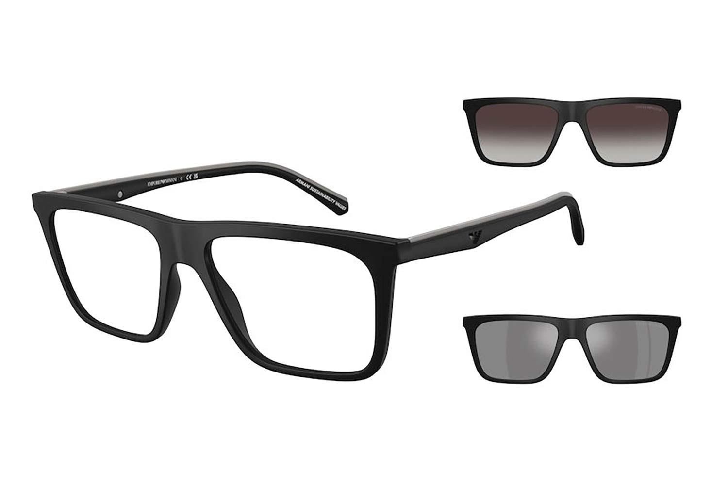 Emporio Armani 4258 50011W size 54 Eyewear Price: 148,00