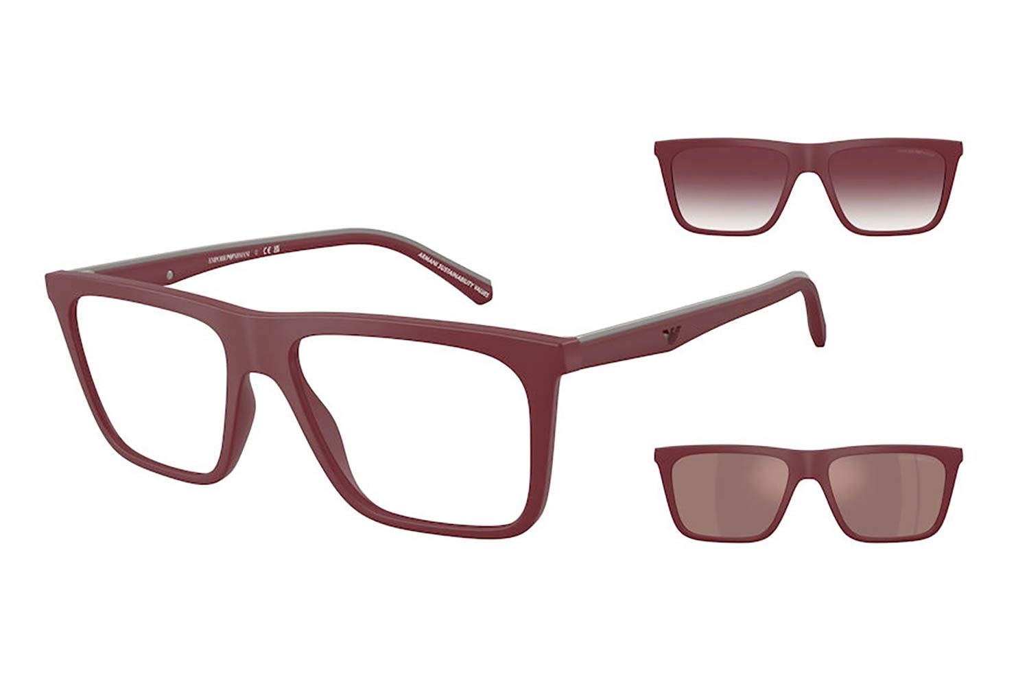 Emporio Armani 4258 52611W size 54 Eyewear Price: 148,00
