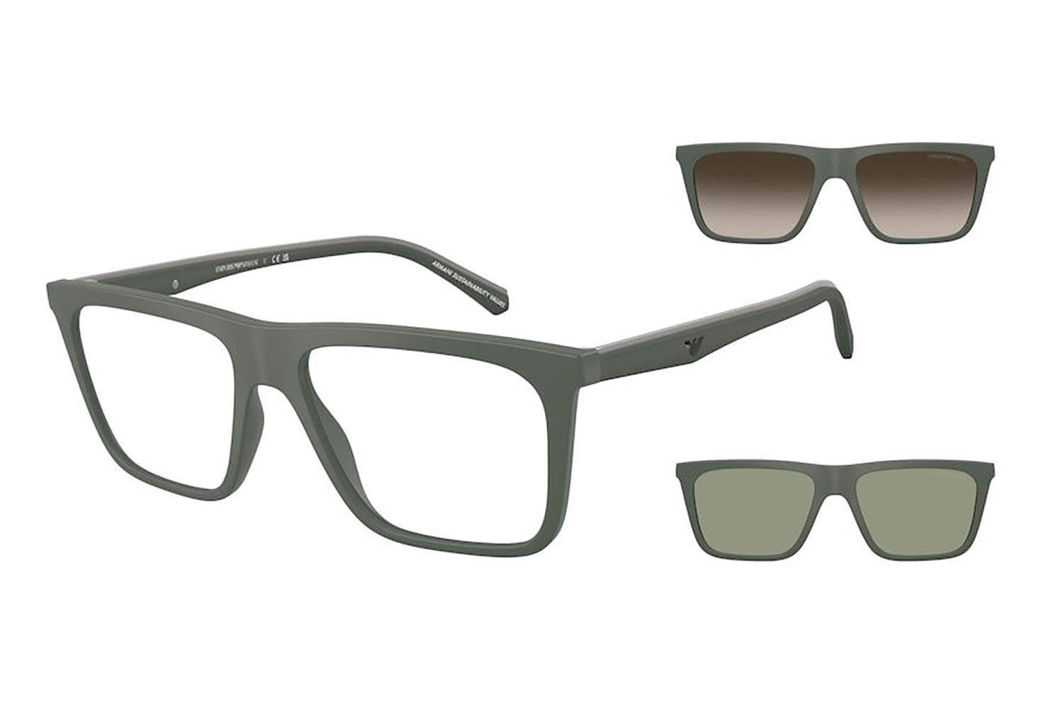 Emporio Armani 4258 63121W size 54 Eyewear Price: 148,00