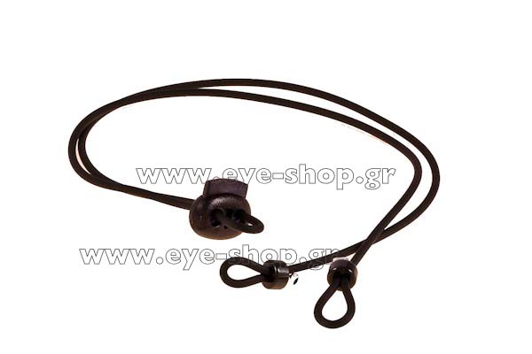 Eyewear accessories - cords  Grippy Thinrubber Black matte Price: 5,00