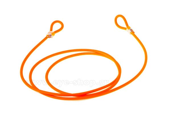 Eyewear accessories - cords  Grippy Thinrubber-Solo Matte Orange Price: 4,00