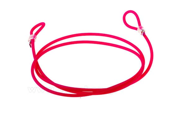 Eyewear accessories - cords  Grippy Thinrubber-Solo Fucsia Matte Price: 4,00