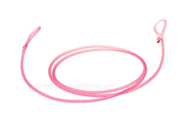 Eyewear accessories - cords  Grippy Thinrubber-Solo Pink Trans Matte Price: 4,00