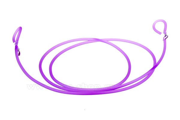 Eyewear accessories - cords  Grippy Thinrubber-Solo Violet Trans Matte Price: 4,00