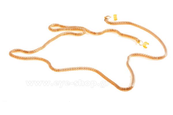 Eyewear accessories - cords  Grippy Snake Gold Price: 12,00