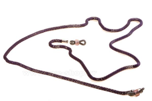 Eyewear accessories - cords  Grippy Snake Purple Price: 12,00