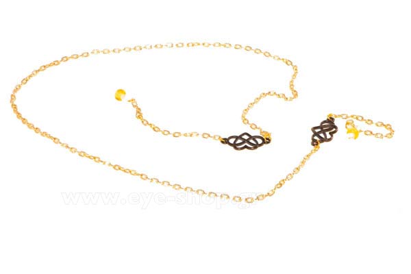 Eyewear accessories - cords  Grippy Love-Signs Gold Infinite Heart Price: 12,00