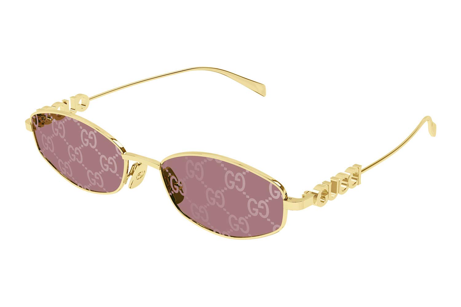 Gucci GG1802S 002 gold gold red size 55 Sunglasses Price: 299,99