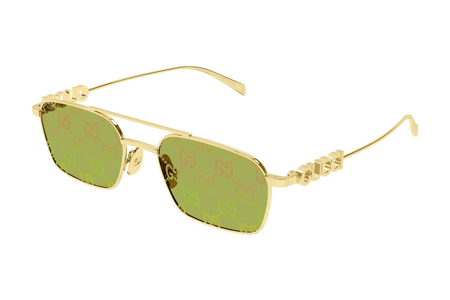 Gucci GG1804S 002 gold gold green size 54 Sunglasses Price: 343,52