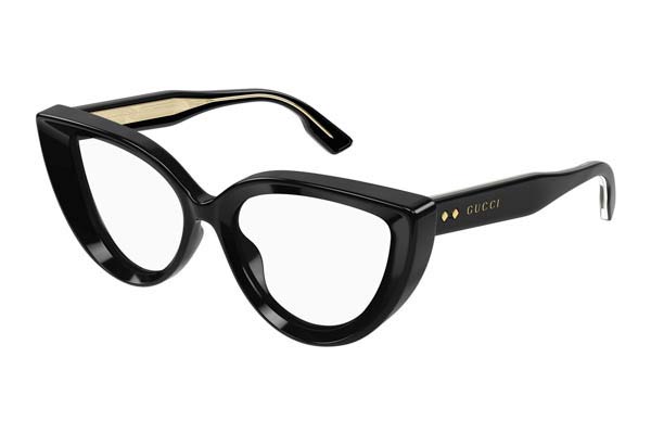 Gucci GG1530O 001 size 52 Eyewear Price: 297,00