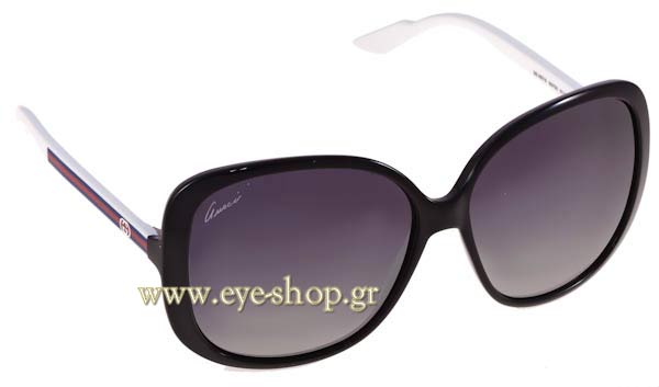 Gucci Elegant Black Sunglasses: GG3157/S Gucci Black GG 3157 Oversized Womens Sunglasses Gucci | TLC main image 3