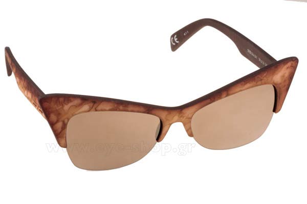 Italia-Independent I-PLASTIK-0908 044.041 Peach size 59 Sunglasses Price: 133,00
