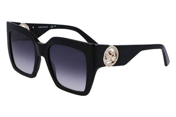 Longchamp LO734S 001 size 53 Sunglasses Price: 186,88