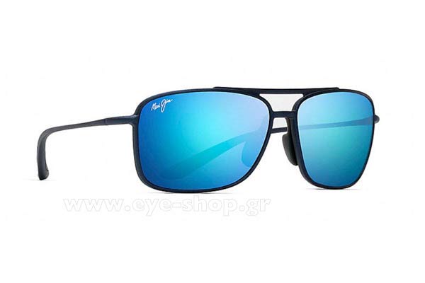 Maui-Jim KAUPO-GAP B437-03 Blue Maui Brilliant Polarized Plus2 size 60 Sunglasses Price: 208,69