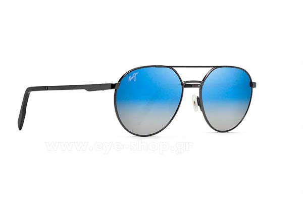 Maui-Jim WATERFRONT DBS830-02C size 55 Sunglasses Price: 284,98
