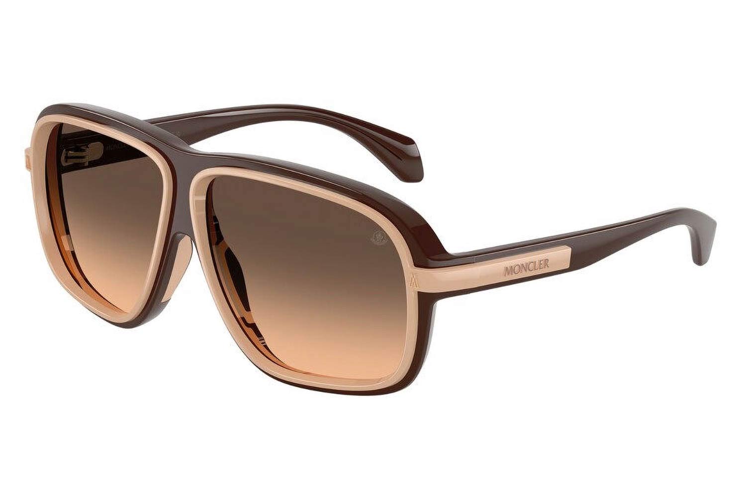 Moncler 8011U-TWOTONE 5022G9 size 62 Sunglasses Price: 213,00