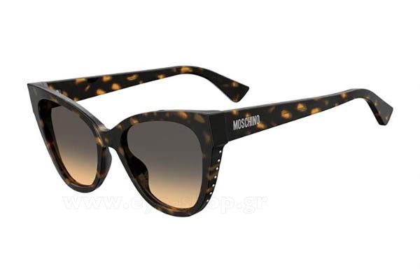 Moschino MOS056-S 086 (GA) size 54 Sunglasses Price: 108,88
