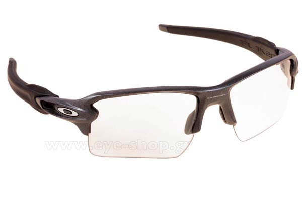Oakley 9188-FLAK-2.0-XL 16 Steel Clear Black Irid Photochromic size 59 Sunglasses Price: 164,97