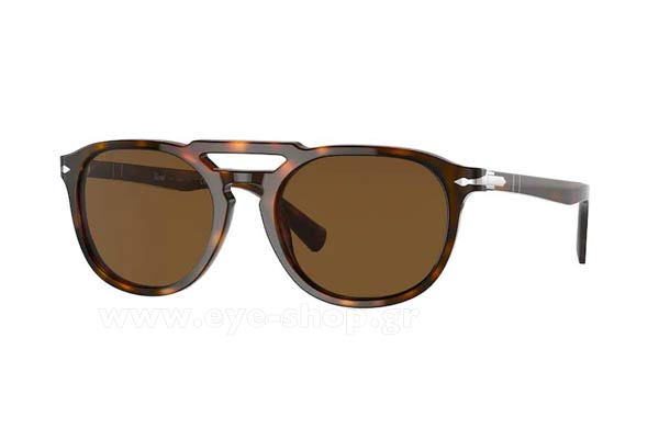 Persol Herren Damen Sonnenbrille PO3199-S 1073/33 53mm Tailoring Edition PO3 H 