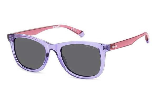 Polaroid-Kids PLD-8060S 789 M9 size 46 Sunglasses Price: 37,00