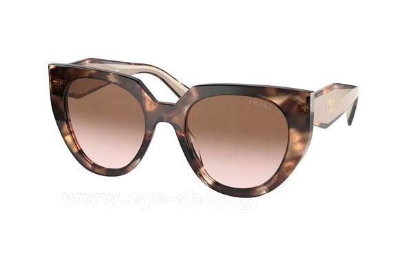 Prada 14WS 01R0A6 size 52 Sunglasses Price: 186,49