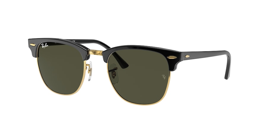 Rayban 3016-Clubmaster W0365 size 51 Sunglasses Price: 114,24