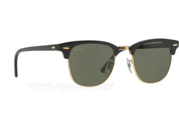 Rayban 3016-Clubmaster W0365 size 49 Sunglasses Price: 99,89